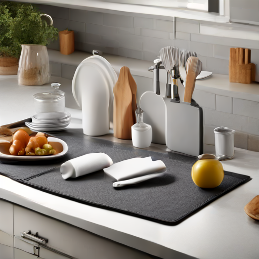 Afbeelding van Essentiële kenmerken van multifunctionele afdruipmatten