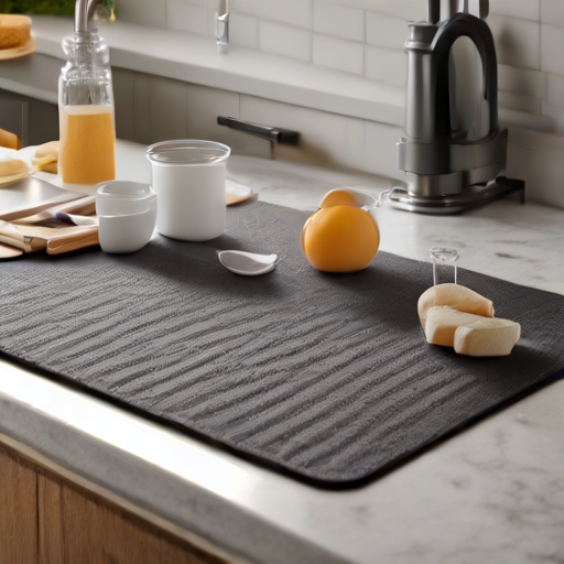 Afbeelding van Multifunctionele Afdruipmatten: Onmisbaar in Kleine Keukens