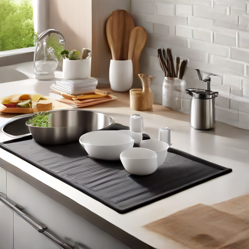 Afbeelding van Multifunctionele afdruipmatten in je kookroutine