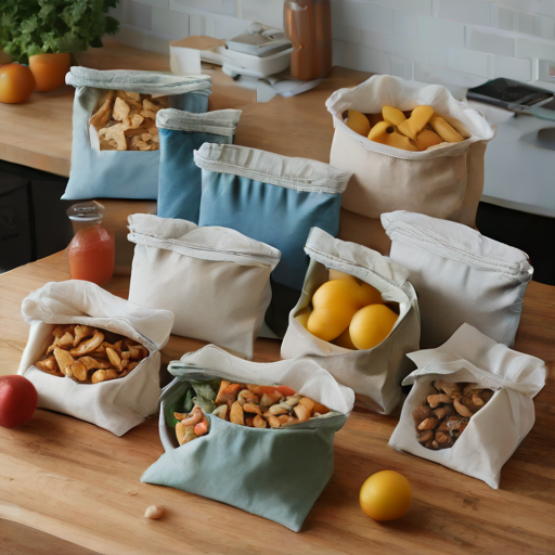 Afbeelding van Populairste materialen voor herbruikbare snackzakjes