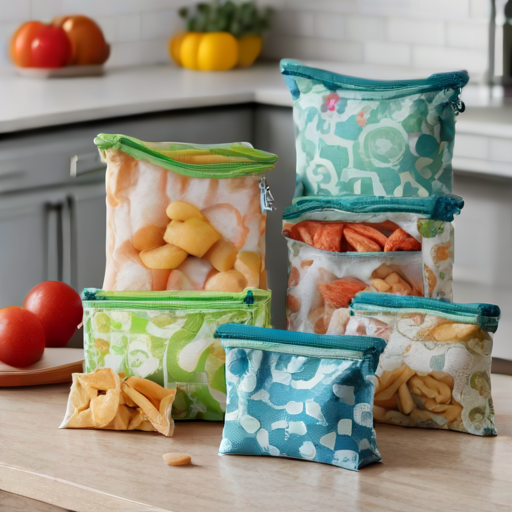 Afbeelding van Herbruikbare snackzakjes: De beste materialen ontdekt