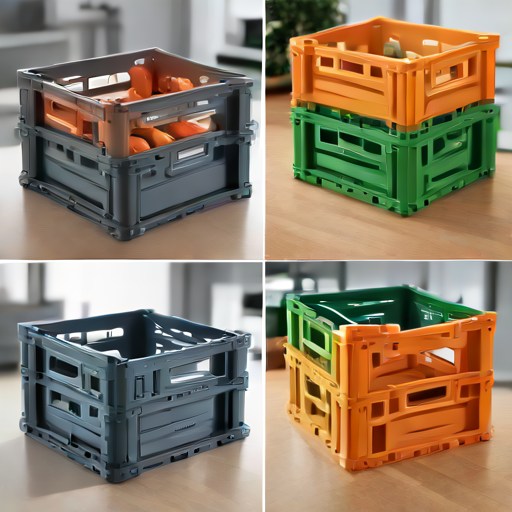 Afbeelding van Onderhoud je opvouwbare kratten voor langdurig gebruik