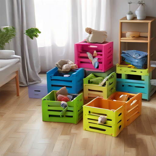 Afbeelding van Creatieve manieren om opvouwbare kratten te gebruiken