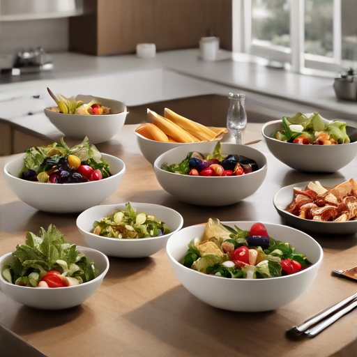 Afbeelding van Multifunctionele keukenkommen als serveerschalen: tips