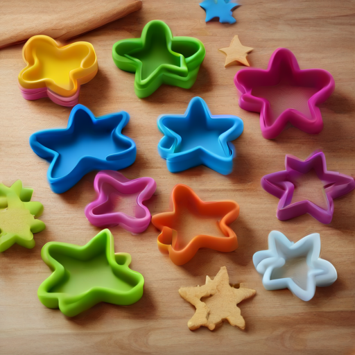 Afbeelding van Creatieve koekjes maken met plastic koekvormen