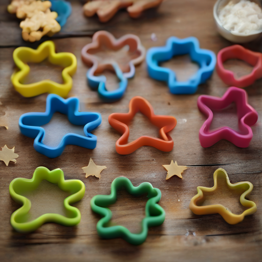 Afbeelding van Plastic koekvormen voor prachtige fondantdecoraties