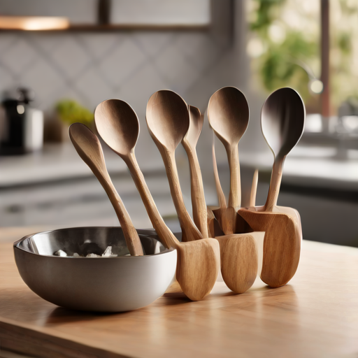 Afbeelding van Beste materialen voor multifunctionele roerlepels