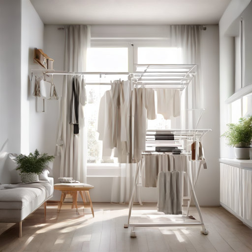 Afbeelding van Kies het beste plastic droogrek voor jouw appartement