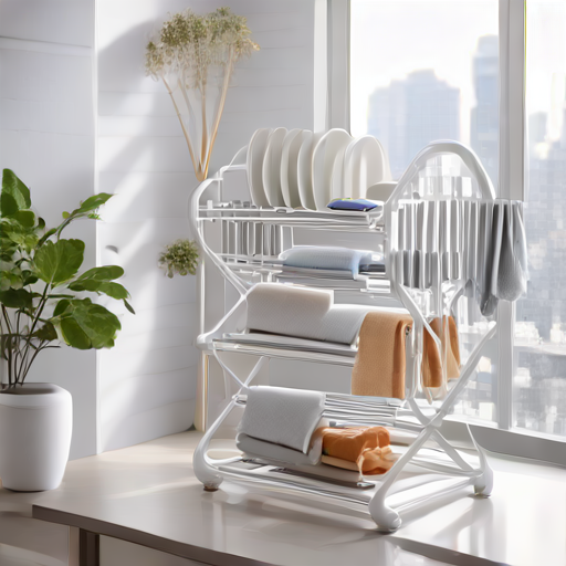 Afbeelding van Ideaal plastic droogrek kiezen voor je appartement