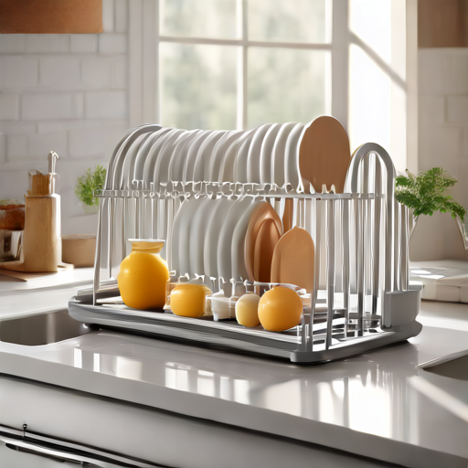 Afbeelding van Milieuvriendelijke Plastic Droogrekken: Duurzaam en Efficiënt