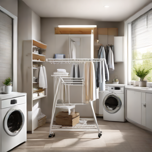 Afbeelding van Efficiënt je plastic droogrek opbergen: tips en trucs