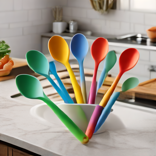 Afbeelding van Herbruikbare siliconen lepels schoonmaken en onderhouden