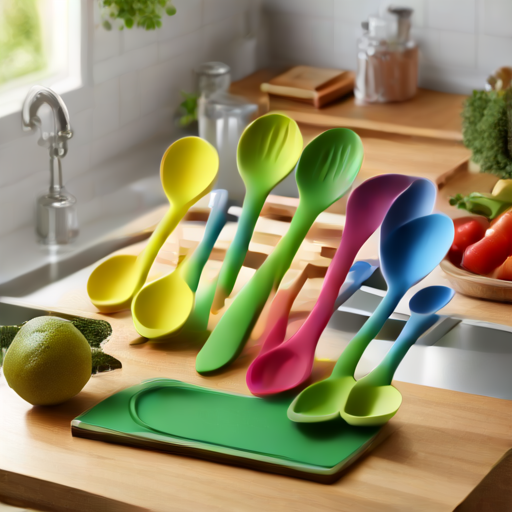 Afbeelding van Herbruikbare siliconen lepels: Duurzaam en praktisch