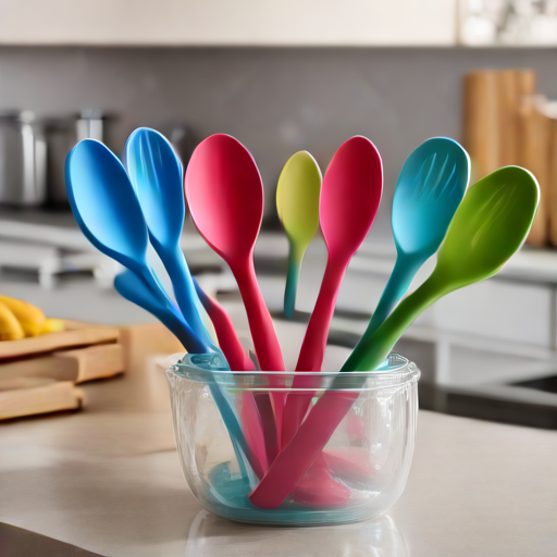 Afbeelding van Vaatwasserbestendige siliconen lepels: wat je moet weten