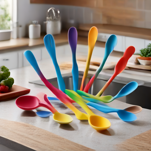 Afbeelding van Verbeter het milieu met herbruikbare siliconen lepels