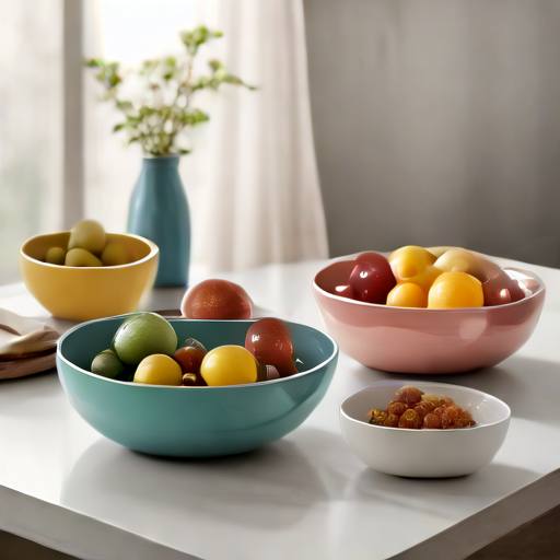 Afbeelding van Trendy kleuren en afwerkingen voor opbergschalen