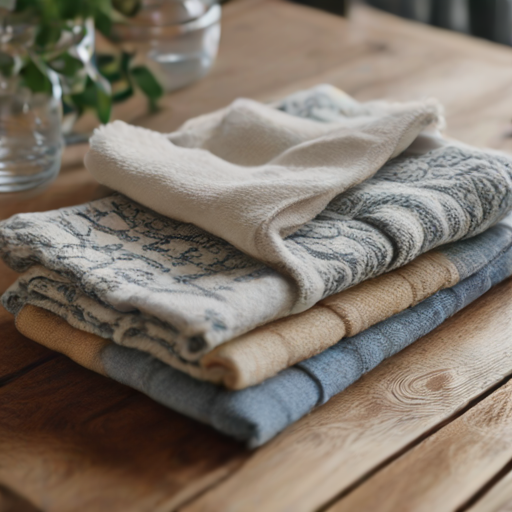 Afbeelding van Top materialen voor herbruikbare vaatdoekjes
