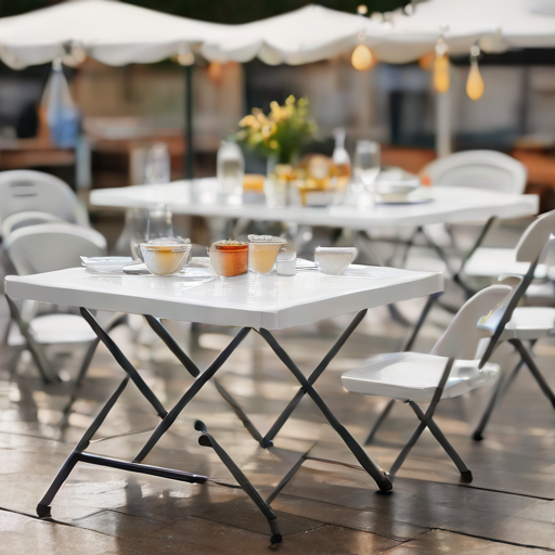 Afbeelding van Topmerken van plastic opvouwbare tafels voor elke gelegenheid