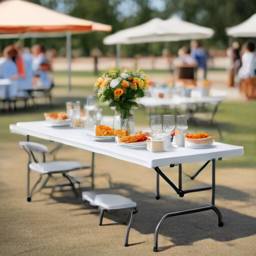 Afbeelding van Onderhoud Plastic Opvouwbare Tafels: Tips voor Duurzaamheid