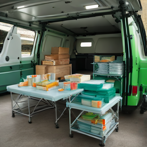 Afbeelding van Beste manieren om plastic opvouwbare tafels te vervoeren