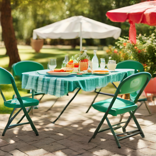 Afbeelding van Efficiënt Vervoeren van Plastic Opvouwbare Tafels