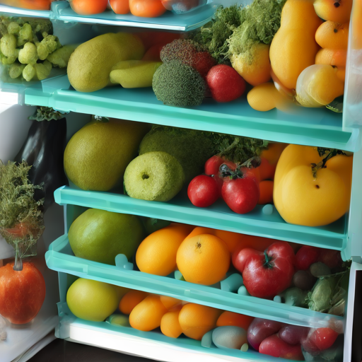 Afbeelding van Herbruikbare Siliconen Koelkastmatjes: Verfris je Keuken!