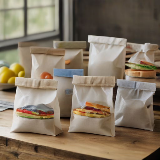 Afbeelding van Duurzame Multifunctionele Boterhamzakken om Te Overwegen