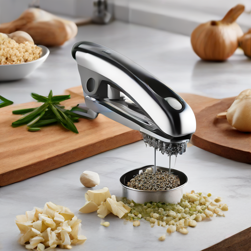 Afbeelding van Multifunctionele knoflookpers: een must-have voor thuiskoks