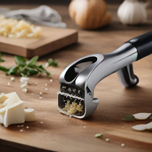 Afbeelding van Onmisbare Multifunctionele Knoflookpers voor Jouw Keuken