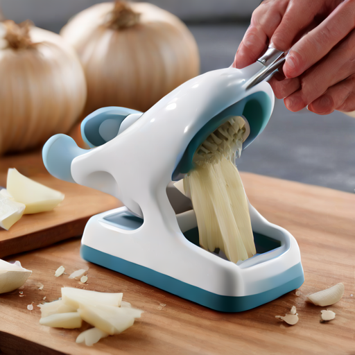 Afbeelding van Ideale recepten met plastic knoflooksnijders