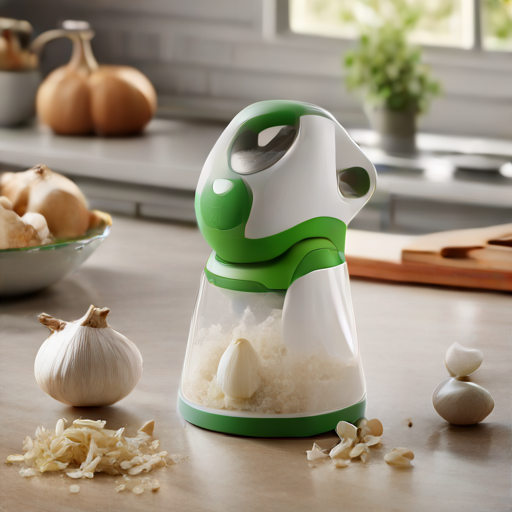 Afbeelding van Organiseer je keuken met plastic knoflooksnijders