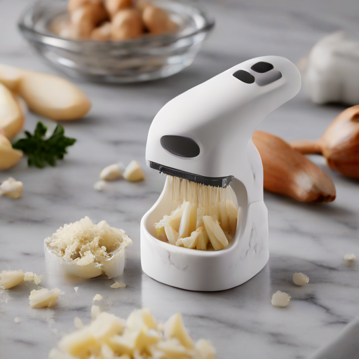 Afbeelding van Plastic knoflooksnijders voor een georganiseerde keuken