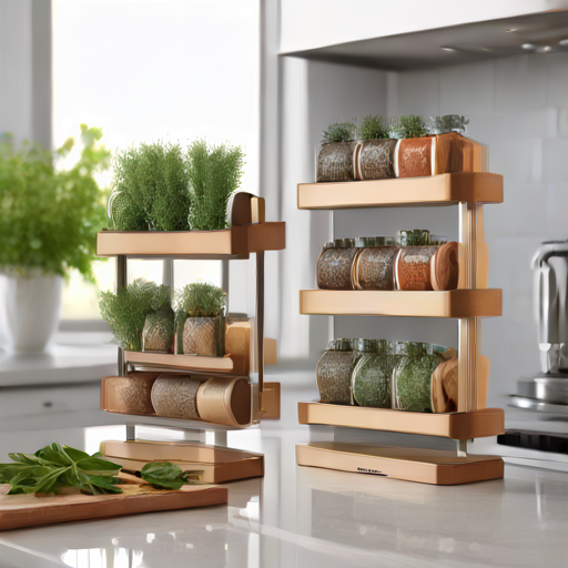 Afbeelding van Herbruikbare kruidenrekjes en voedselverspilling