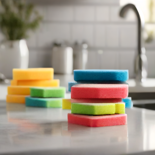Afbeelding van Multifunctionele afwassponsjes: De must-have in jouw keuken