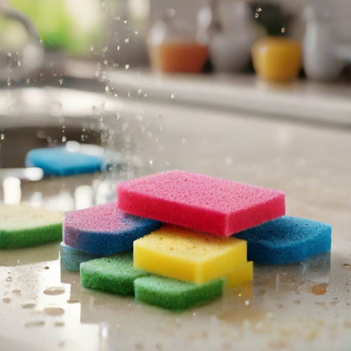 Afbeelding van Onderhoud je afwassponsjes voor een langere levensduur