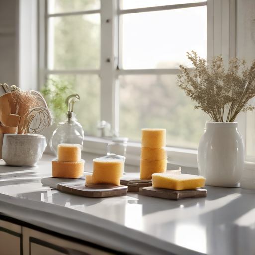 Afbeelding van Multifunctionele afwassponsjes: Duurzaam en Effectief