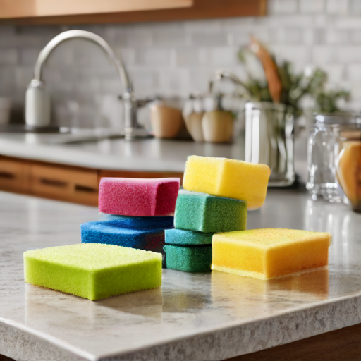 Afbeelding van Multifunctionele afwassponsjes in de vaatwasser: tips & voordelen