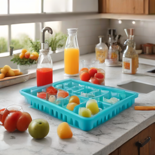 Afbeelding van Perfecte tips voor het bewaren van herbruikbare ijsvormpjes