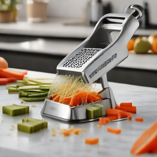 Afbeelding van Top groenten om te raspen met multifunctionele raspen