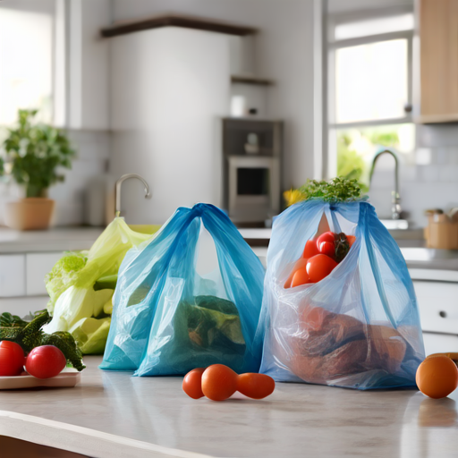 Afbeelding van Onderhoud je plastic opvouwbare boodschappentassen