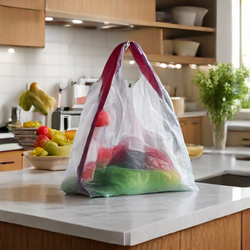 Afbeelding van Perfecte plastic opvouwbare boodschappentas kiezen