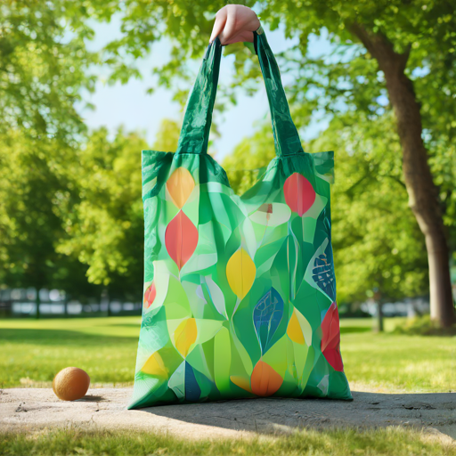 Afbeelding van Ecologische Impact van Plastic Opvouwbare Boodschappentassen