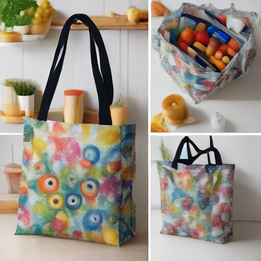 Afbeelding van Personaliseer je plastic opvouwbare boodschappentassen vandaag!