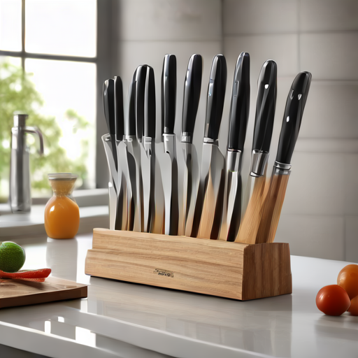 Afbeelding van Kies de perfecte multifunctionele messenhouder voor uw keuken