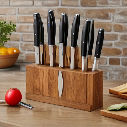 Afbeelding van Creatieve multifunctionele messenhouders personaliseren