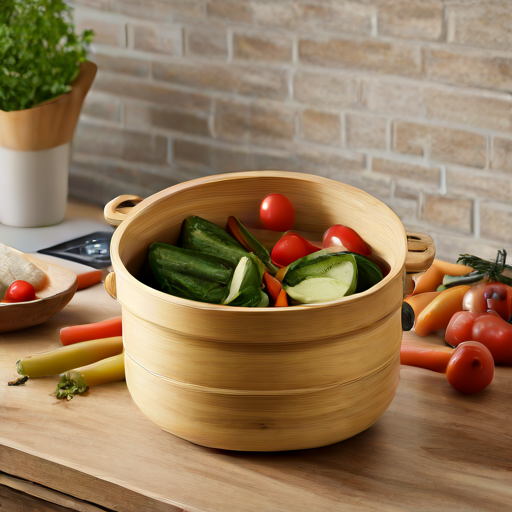 Afbeelding van Herbruikbare stoommandjes: Duurzaam koken zonder afval