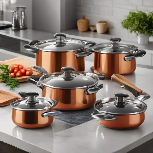 Afbeelding van Geschikte materialen voor herbruikbare kookpannen