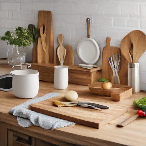 Afbeelding van Milieuvriendelijke alternatieven voor plastic keukenaccessoires