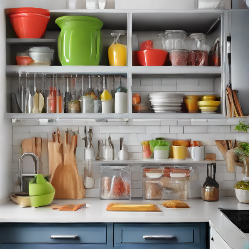 Afbeelding van Organiseer je plastic keukenaccessoires effectief