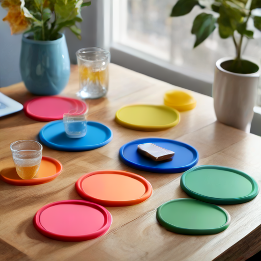 Afbeelding van Beste herbruikbare siliconen onderzetters kopen